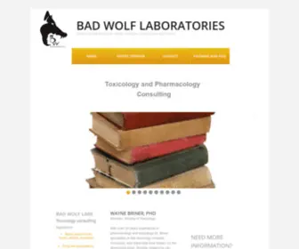 Badwolflabs.com(Bad Wolf Labs) Screenshot