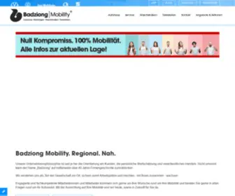 Badziong.com(Badziong Mobility in Pulheim und Frechen) Screenshot