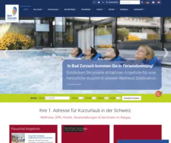 Badzurzach.info(Feriendestination Bad Zurzach) Screenshot