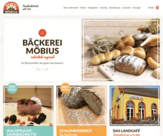 Baeckerei-Moebius.de(Bäckerei Möbius) Screenshot