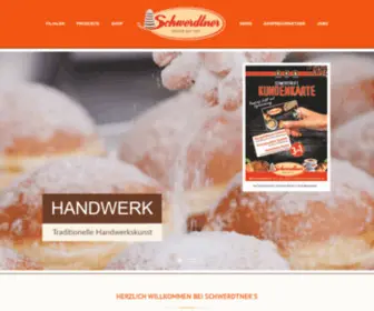 Baeckerei-SChwerdtner.de(Willkommen bei der Bäckerei Schwerdtner) Screenshot