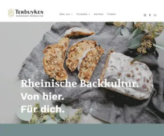 Baeckerei-Terbuyken.de(Bäckerei Terbuyken) Screenshot