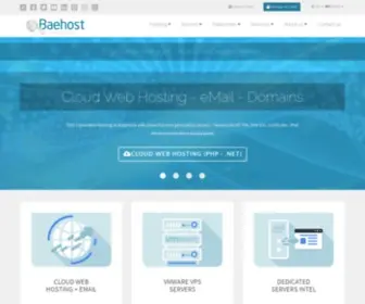 Baehost.com.ar(Web Hosting Argentina 100% SSD) Screenshot