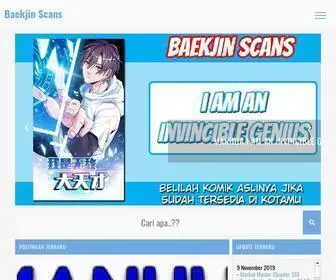 Baekjinscans.site(Baekjin Scans) Screenshot