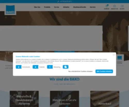 Baeko.at(BÄKO Österreich) Screenshot