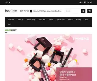 Baelee.com(baelee) Screenshot