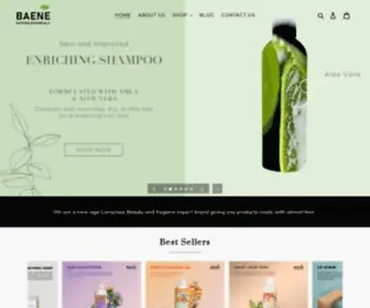 Baene.in(Buy the Best Luxury Skincare and Hair Care Products India) Screenshot