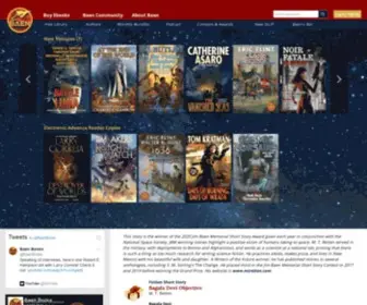 Baenebooks.com(Baen Books Science Fiction & Fantasy) Screenshot