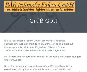 Baer-Federn.de(Bär) Screenshot
