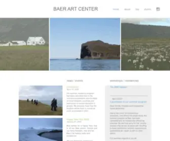 Baer.is(BAER ART CENTER) Screenshot