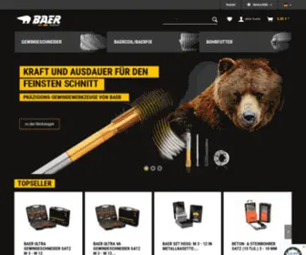 Baer.tools(Gewindebohrer Hersteller BAER) Screenshot