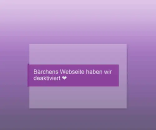 Baerchen-Jannik.de(Willkommen) Screenshot