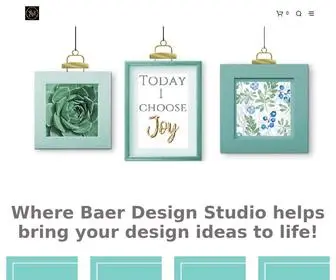 Baerdesignstudio.com(Where Baer Design Studio) Screenshot