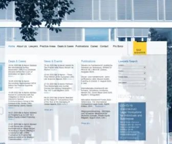Baerkarrer.ch(Leading Swiss law firm with an international focus and more than 170 lawyers in Zurich) Screenshot