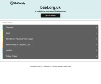 Baet.org.uk(Bishop Anthony Educational Trust) Screenshot