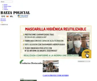 Baezapolicial.com(Baeza Policial) Screenshot