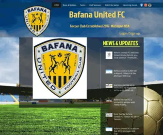 Bafanaunitedfc.com(Bafana United FC) Screenshot