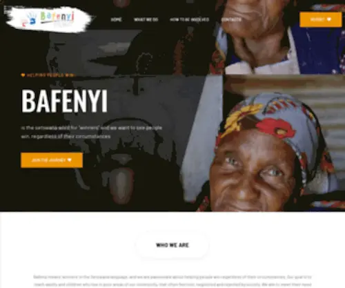 Bafenyi.org.za(Trust) Screenshot