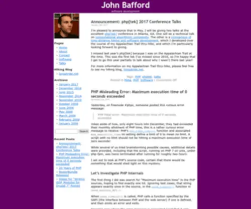 Bafford.com(John Bafford) Screenshot