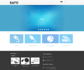 Bafo.com.tw(BAFO Technologies Corp) Screenshot