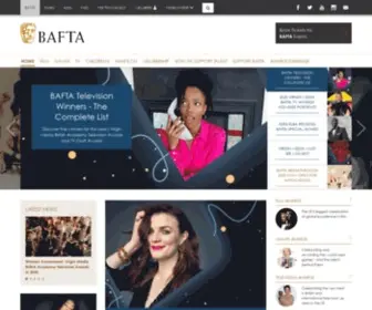 Bafta.org(Home of the British Academy of Film and Television Arts) Screenshot