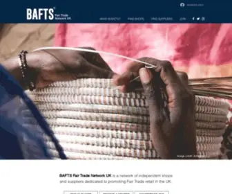 Bafts.org.uk(Fair Trade Network UK) Screenshot