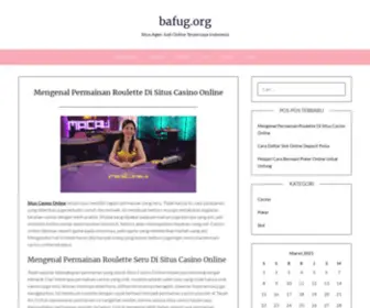 Bafug.org(bafug) Screenshot