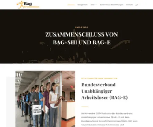 Bag-Erwerbslose.de(Bag Erwerbslose) Screenshot