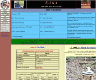 Bagaclub.com(Badgerland Air Gun Association (BAGA) and Alex/WI's) Screenshot