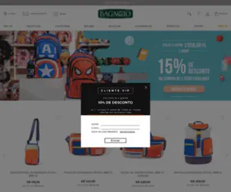 Bagaggio.com.br(Malas, Mochilas, Acessórios de Viagem e mais) Screenshot