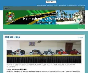 Bagamoyodc.go.tz(Bagamoyo District Council) Screenshot