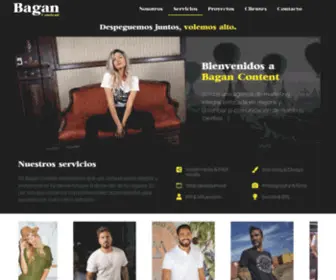 Bagancontent.com(Agencia de contenidos) Screenshot