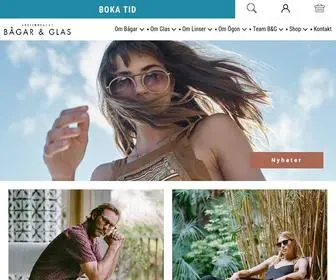 Bagarglas.se(Välkommen till Bågar & Glas) Screenshot