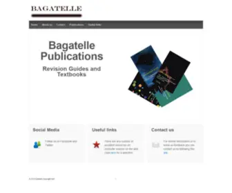 Bagatelle.com(A love letter to the French joie de Vivre) Screenshot