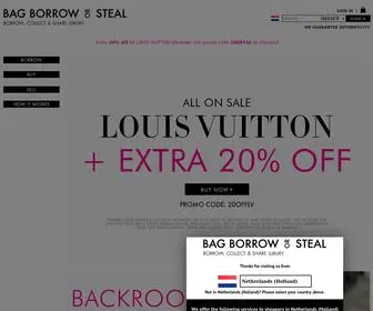 Bagborroworsteal.com(Rent or Buy Designer Handbags) Screenshot
