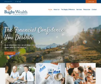 Bagbywealth.com(Bagby Wealth Management) Screenshot