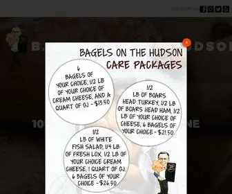 Bagelsonthehudson.com(Bagels on the Hudson) Screenshot