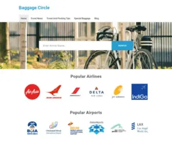 Baggagecircle.com(Baggage Circle) Screenshot