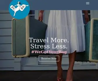 Baggagenanny.com(San Diego's Luggage Storage & Delivery Service) Screenshot