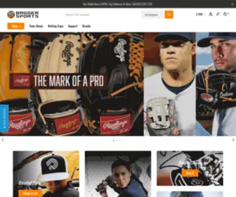 Baggersports.com(Bagger Sports) Screenshot