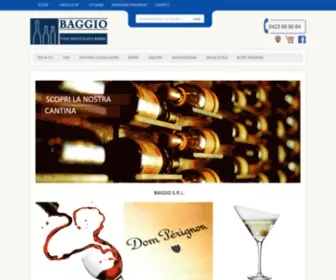 Baggiobevande.com(Baggio Bevande) Screenshot