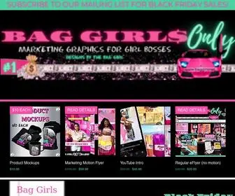 Baggirls.net(GRAPHICS FOR GIRL BOSSES) Screenshot