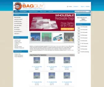 Bagguy.com(Wholesale Suppliers of Ziplock Bags) Screenshot