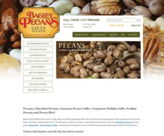 Bagleypecans.com(Bagley Pecans) Screenshot