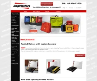 Bagmasters.com.au(Courier Bags) Screenshot