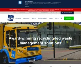 Bagnallandmorris.com(Waste Management Company UK) Screenshot