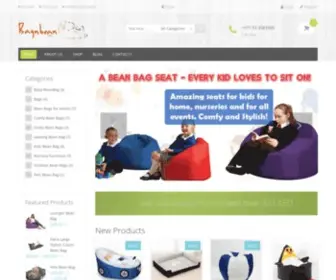 Bagnbean.com(Buy Bean Bags Dubai) Screenshot