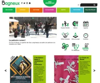 Bagneux92.fr(Site officiel de Bagneux) Screenshot