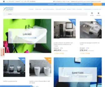 Bagnoexpert.com(Vendita di SANITARI BAGNO ONLINE) Screenshot