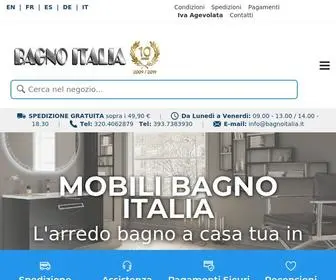 Bagnoitalia.it(Mobili Bagno Italia) Screenshot